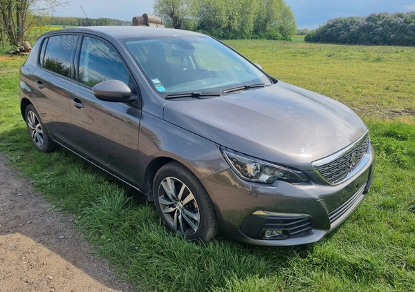 Peugeot 308 cena 29200 przebieg: 106500, rok produkcji 2016 z Słupca małe 56